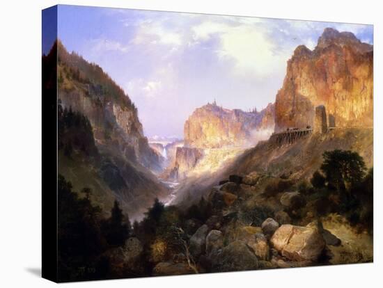Golden Gate, Yellowstone National Park-Thomas Moran-Stretched Canvas