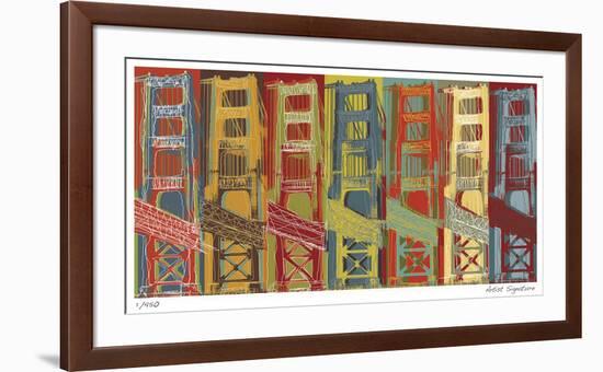 Golden Gate-Mj Lew-Framed Giclee Print