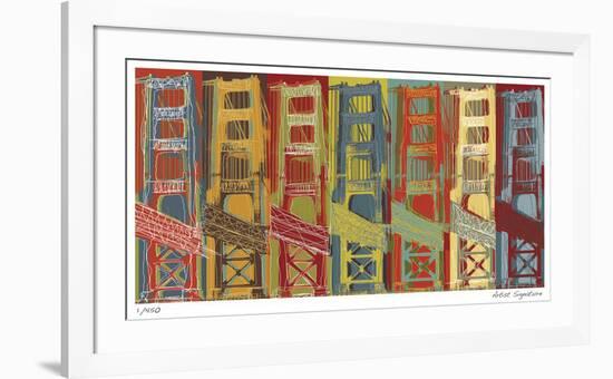 Golden Gate-Mj Lew-Framed Giclee Print