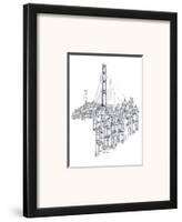 Golden Gate-Avery Tillmon-Framed Art Print