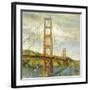 Golden Gate-Longo-Framed Giclee Print