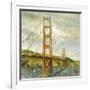 Golden Gate-Longo-Framed Giclee Print