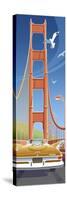 Golden Gate-Larry Hunter-Stretched Canvas