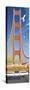 Golden Gate-Larry Hunter-Stretched Canvas