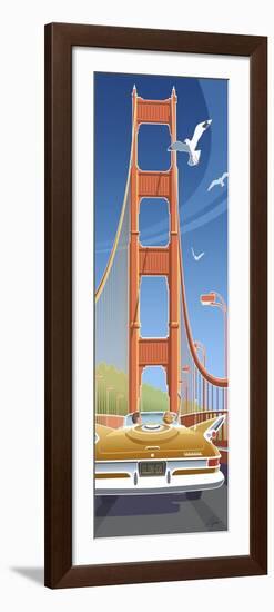 Golden Gate-Larry Hunter-Framed Giclee Print