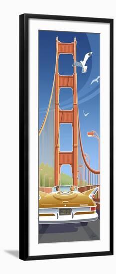 Golden Gate-Larry Hunter-Framed Giclee Print