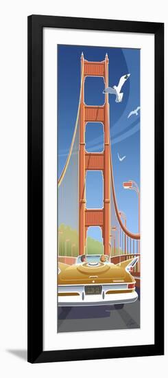 Golden Gate-Larry Hunter-Framed Giclee Print