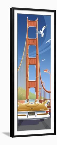 Golden Gate-Larry Hunter-Framed Giclee Print