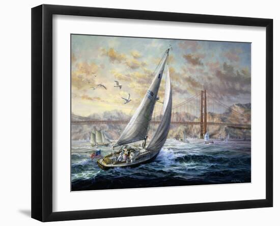 Golden Gate-Nicky Boehme-Framed Giclee Print