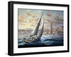 Golden Gate-Nicky Boehme-Framed Giclee Print