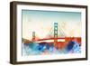 Golden Gate-Dan Meneely-Framed Art Print