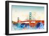 Golden Gate-Dan Meneely-Framed Premium Giclee Print