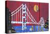 Golden Gate-Design Turnpike-Stretched Canvas