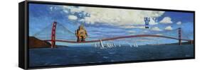 Golden Gaters-Eric Joyner-Framed Stretched Canvas
