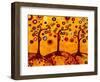 Golden Gazers-Natasha Wescoat-Framed Giclee Print