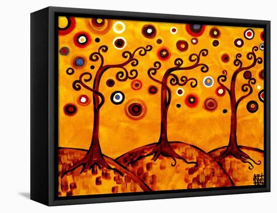 Golden Gazers-Natasha Wescoat-Framed Stretched Canvas