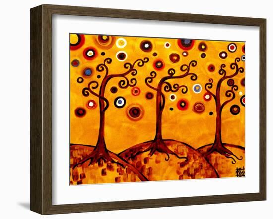 Golden Gazers-Natasha Wescoat-Framed Giclee Print