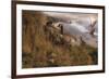 Golden Geese-Steve Hunziker-Framed Art Print