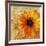 Golden Gerbera I-Art Licensing Studio-Framed Giclee Print