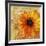 Golden Gerbera I-Art Licensing Studio-Framed Giclee Print