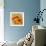 Golden Gerbera II-Art Licensing Studio-Framed Giclee Print displayed on a wall