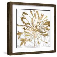 Golden Gilt Bloom I-Annie Warren-Framed Art Print