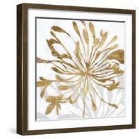 Golden Gilt Bloom I-Annie Warren-Framed Art Print