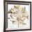 Golden Gilt Bloom II-Annie Warren-Framed Art Print