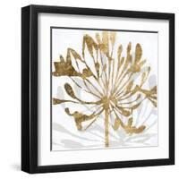 Golden Gilt Bloom II-Annie Warren-Framed Art Print