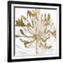 Golden Gilt Bloom II-Annie Warren-Framed Art Print