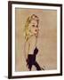 Golden Girl-David Wright-Framed Art Print