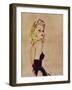 Golden Girl-David Wright-Framed Art Print