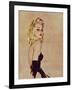 Golden Girl-David Wright-Framed Art Print