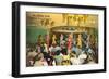 Golden Girls Floor Show, Nevada-null-Framed Art Print