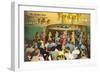 Golden Girls Floor Show, Nevada-null-Framed Art Print