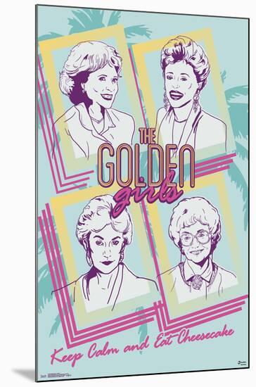 Golden Girls - Group-null-Mounted Standard Poster