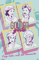 GOLDEN GIRLS - GROUP-null-Lamina Framed Poster