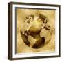 Golden Globe-Russell Brennan-Framed Art Print