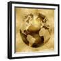 Golden Globe-Russell Brennan-Framed Art Print