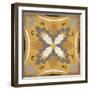 Golden Glow Square XVIII-Pela Design-Framed Art Print