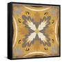 Golden Glow Square XVIII-Pela Design-Framed Stretched Canvas