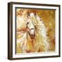 Golden Grace Andalusian Equine-Marcia Baldwin-Framed Giclee Print