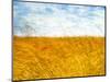Golden Grass in the Wind-Robert Cattan-Mounted Photographic Print