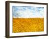 Golden Grass in the Wind-Robert Cattan-Framed Premium Photographic Print