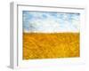 Golden Grass in the Wind-Robert Cattan-Framed Premium Photographic Print