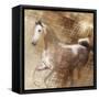 Golden Grey-Kari Brooks-Framed Stretched Canvas