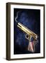 Golden Gun-FlyLand Designs-Framed Giclee Print