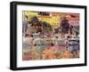 Golden Harbour Vista-Peter Graham-Framed Giclee Print