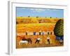 Golden Harvest, 2002-Radi Nedelchev-Framed Giclee Print