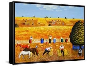 Golden Harvest, 2002-Radi Nedelchev-Framed Stretched Canvas